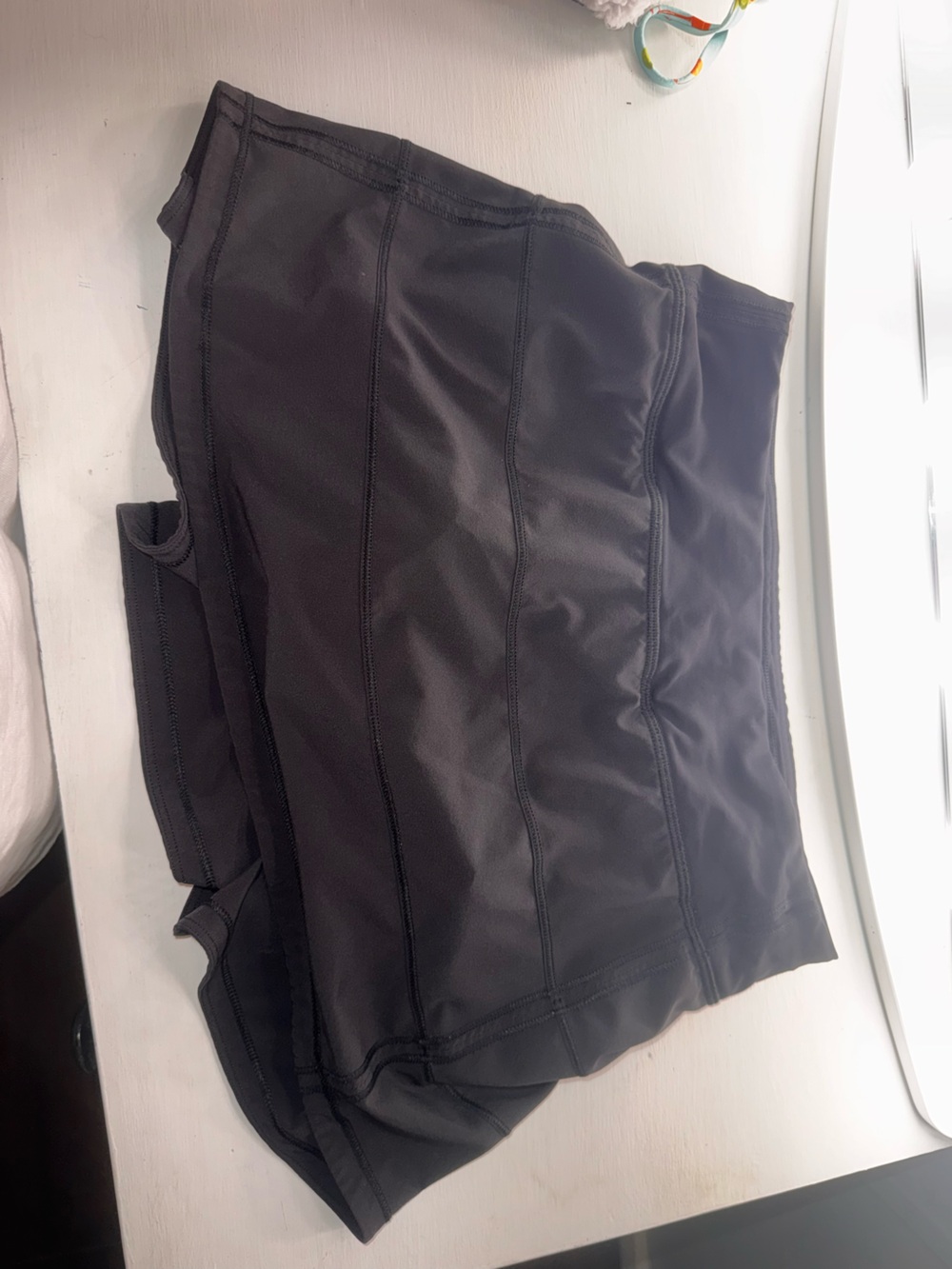 lululemon athletica Black Athletic Skort